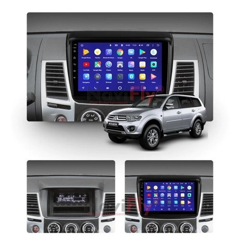 Imagem 6 de 6 de Central Multimídia Pajero Dakar Gps Tv Wifi Bt 2010 À 2017