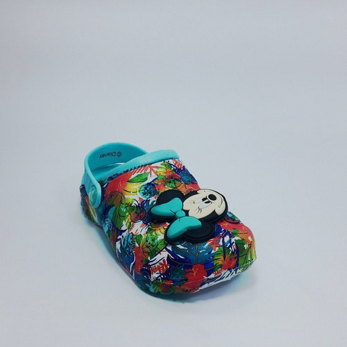 Sandalias Suecos Addnice Disney Minnie Aqua Rota Deportes