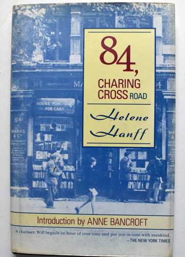 84 Charing Cross Road Helene Hanff ( Bibliofilia) .