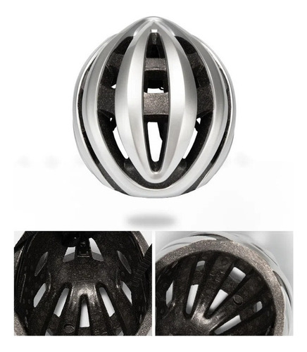 Casco De Bicicleta Ajustable Con Almohadilla Suave Y Protecc