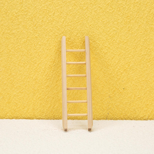 Escalera De Madera Para Casa De Muñecas A Escala 1/12,