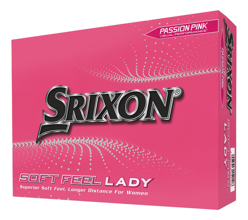 Readygolf - Pelotas Srixon Softfeel Lady X12 // Color Rosa 