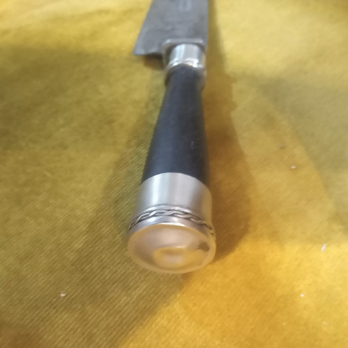 Cuchillo Antiguo El Lapacho Boro 31,7cm Facon Criollo Acero Negro (Usado)