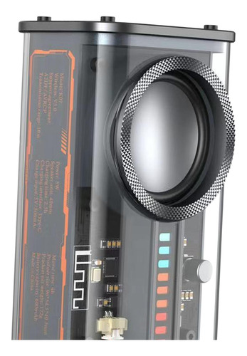 Altavoz Inalámbrico Portátil Soporte Rgb De 3 Modos,