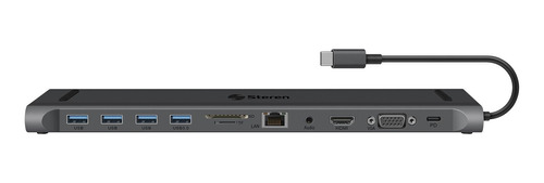 Estación De Conexión Usb C 11 En 1 Com-4750