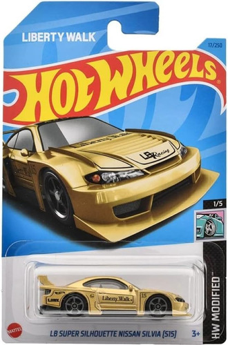 Coche Básico Nissan Silvia S15 Para Niños De 3 Años mattel