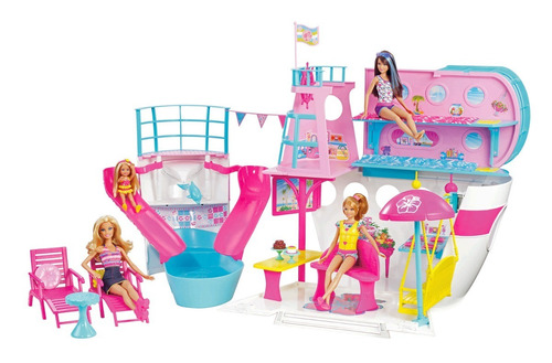 Barbie Crucero Lujo Mattel 3 Muñecas  Entrega Ya Oferta