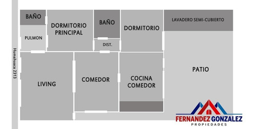 Casa Tipo Ph Independiente Al Frente De 3 Ambientes A Mts. D