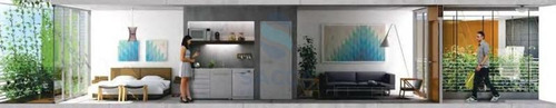 Imagen 4 de 14 de Departamento 2 Ambientes En Venta Apto Profesional Con Balcón En Emprendimiento Tempora Belgrano