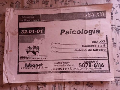 Psicología Uba Xxi