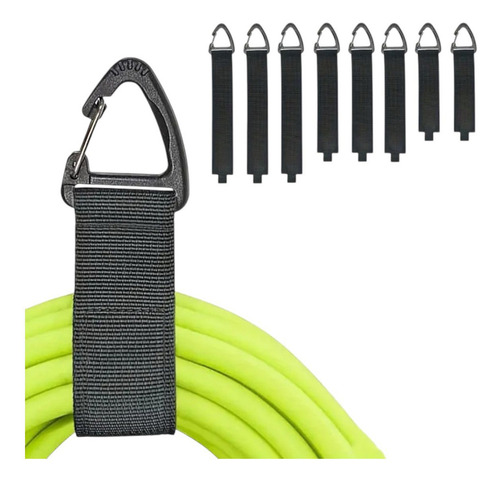 Organizador De Cables Y Mangueras Con Gancho Set 4 Piezas Color 22 cm