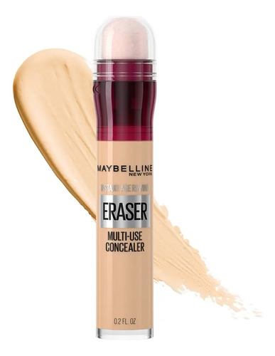 Maybelline Instant Age Rewind Corrector Facial 3 en 1, Borra Ojeras y Líneas Finas, Cubre Imperfecciones, Corrige, Contornea e Ilumina, Cobertura Media Hasta 12H, 6 ml