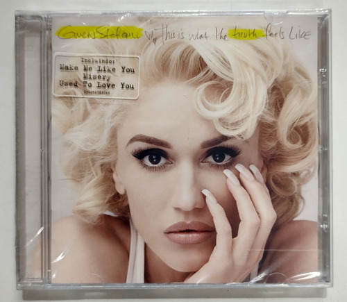 Gwen Stefani Cd This Is What The Truth Feels Like Novo