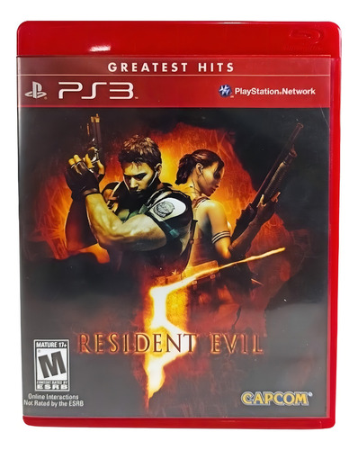 Resident Evil 5 Mídia Física Original Playstation 3 (Recondicionado)