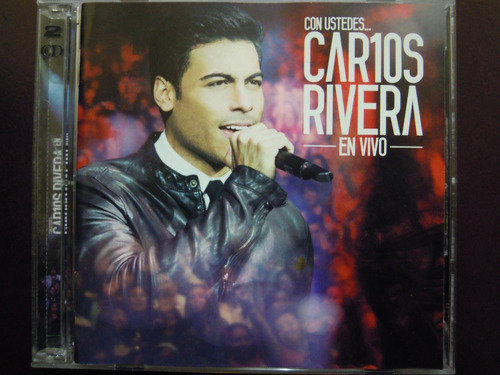 Carlos Rivera Cd Con Ustedes En Vivo