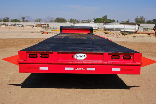 Imagen 5 de 8 de Lowboy Paver Cuello Fijo 35 Ton Rampa Hidráulica Horizontal
