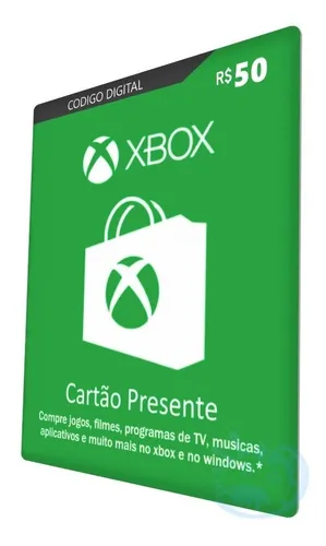 Gift Card Microsoft Xbox 10 reais - Envio Imediato - Gift Card Online