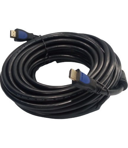 Cable Hdmi-hdmi 10mt Monitor Bajeal Punta Dorada Otiesca