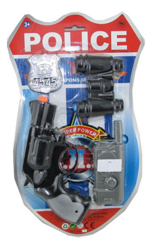 Set Policia Pistola Largavistas Handy Ploppy 368935