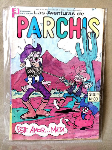 Revista Las Aventuras De Parchis No. 83