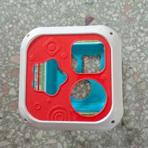 Bin De Cubo De Atividade, Blocos De Forma Sensorial,