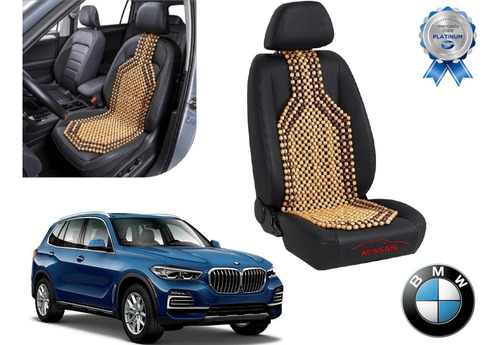 Cubre Respaldo Asiento Bolitas De Madera Bmw X5 2019