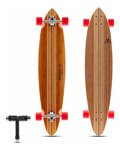 Coleccion Monopatin Bambu Nucleo Arce Duro Pintail Crucero