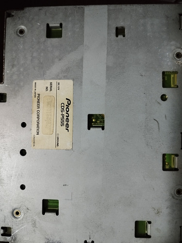 Pioneer Carrozzeria Cds P555 Analizador E Cd Player (Usado)