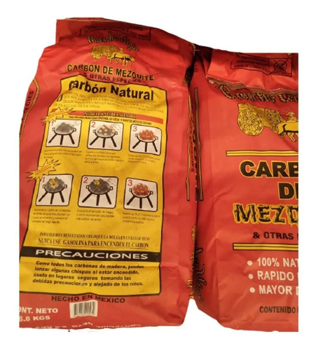 Carbon De Mezquite Rancho Viejo 6.8 Kg Msi