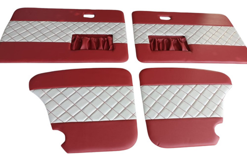 Tapas Para Puertas De Vocho Color Ladrillo Con Hueso