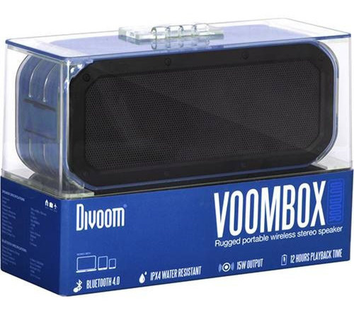 Caixa De Som Bluetooth 15w Rms Divoom Voombox Outdoor