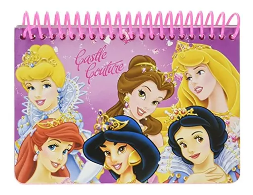 Princesas Disney De 2 Piezas. Juego De Libro De Autógrafos P