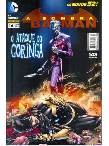 Hq Gibi A Sombra Do Batman Nº14 Agosto 2013 O Ataque Do Coringa Lacrado Panini