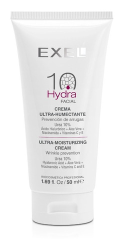 Crema Hidratante Facial Prevencion De Arrugas Hydra 10 Exel