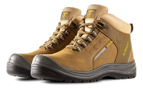 Zapato De Seguridad Tempest 4040r Camel Talla 43