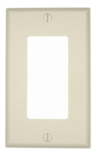 Leviton Placa De Pared Para Contacto Duplex Gfci Decora, 1