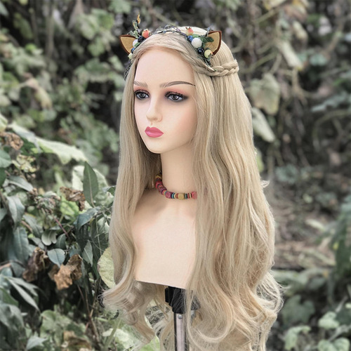Cabezal De Maniquí Realista Cabezal De Peluca Para Rosa
