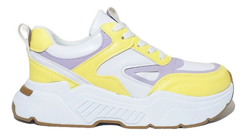 Imagen 4 de 6 de Zapatillas Tami Amarillo/lila