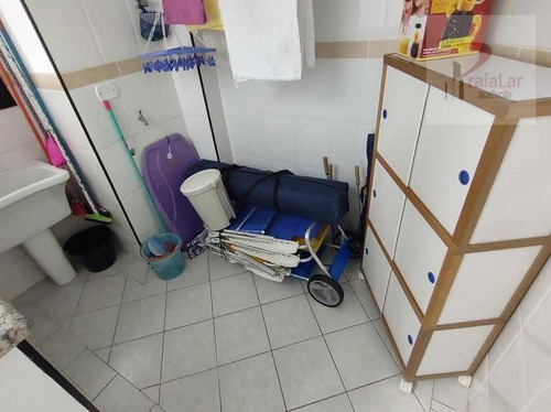 Apartamento Com 3 Dormitórios 1 Suíte, Terraço Com Churrasqueira, Prédio Frente Mar, Aceita Financiamento, À Venda, 110 M² - Aviação - Praia Grande/sp - Ap2521