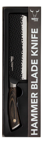 Cuchillo Hacha Hammer Limited Wayu Color Negro