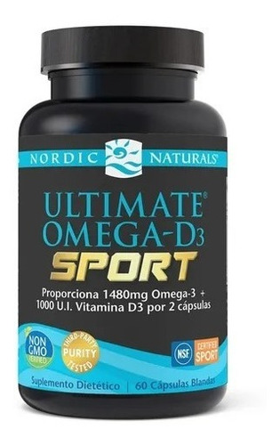 Nordic Naturlas Ultimate Omega-d3 Sport