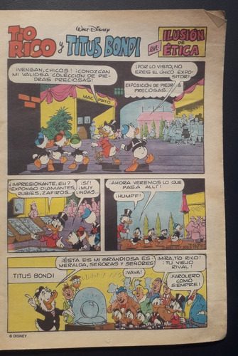 Historieta Tio Rico Nº 90 Editorial Abril (Usado)