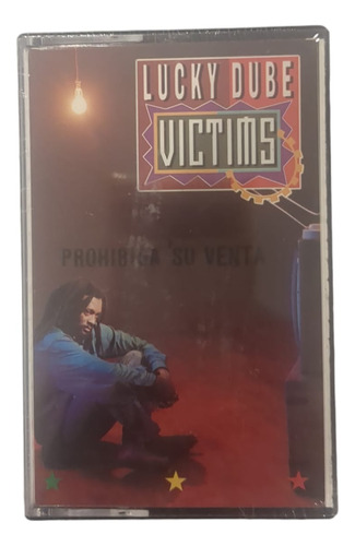 Cassette  Lucky Dube  Victims  Sellado Nuevo    Supercultura