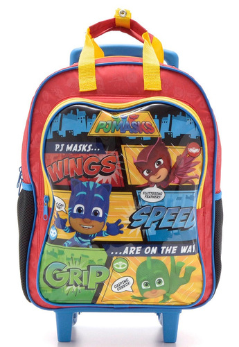 Imagem 3 de 5 de Mochila Roda Pj Masks Dermiwil 11560
