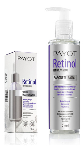 Kit Limpeza E Tratamento Retinol Payot