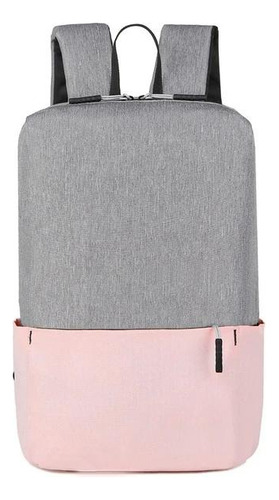 Mochila Urbana Azteca Mod22- 10 Litros - Impacto Color Rosa Diseño De La Tela Lisa