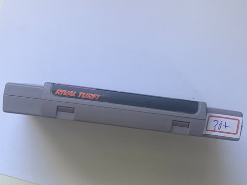 Id 387 Rival Turf Snes Original Super Nintendo
