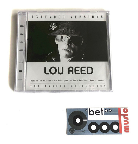 Cd Lou Reed - Lou Reed Live Extended Versions Importado Usa