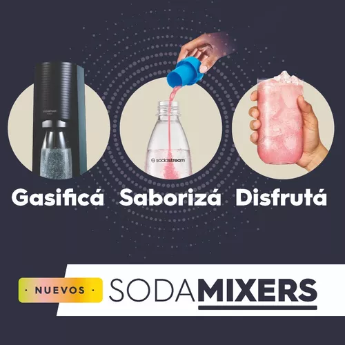 Soda Mixer Lima Limón  Sabores De Sodastream X 2 Unidades