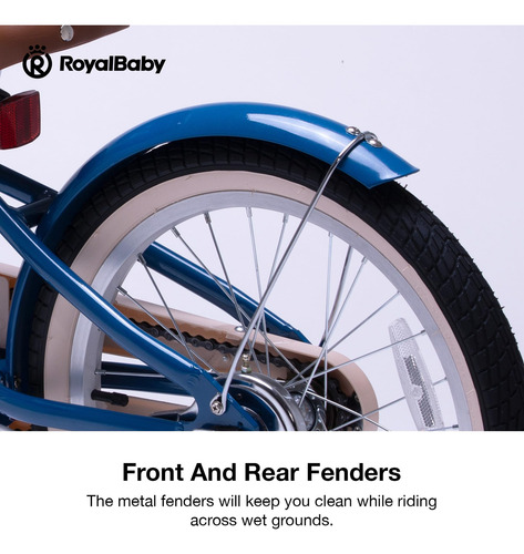 Bicicleta Ligera Royalbaby Neo De Aluminio Para Niños De 16